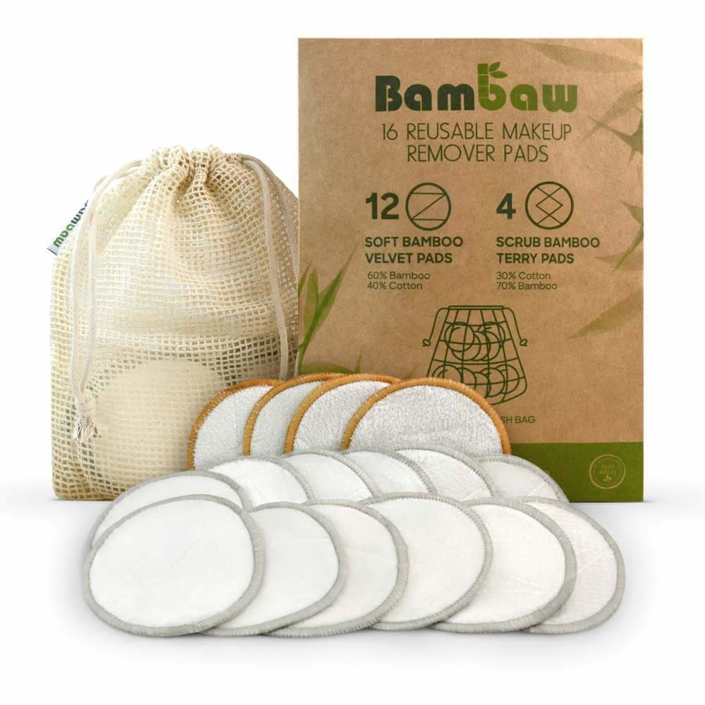 Bamboo make-up pads