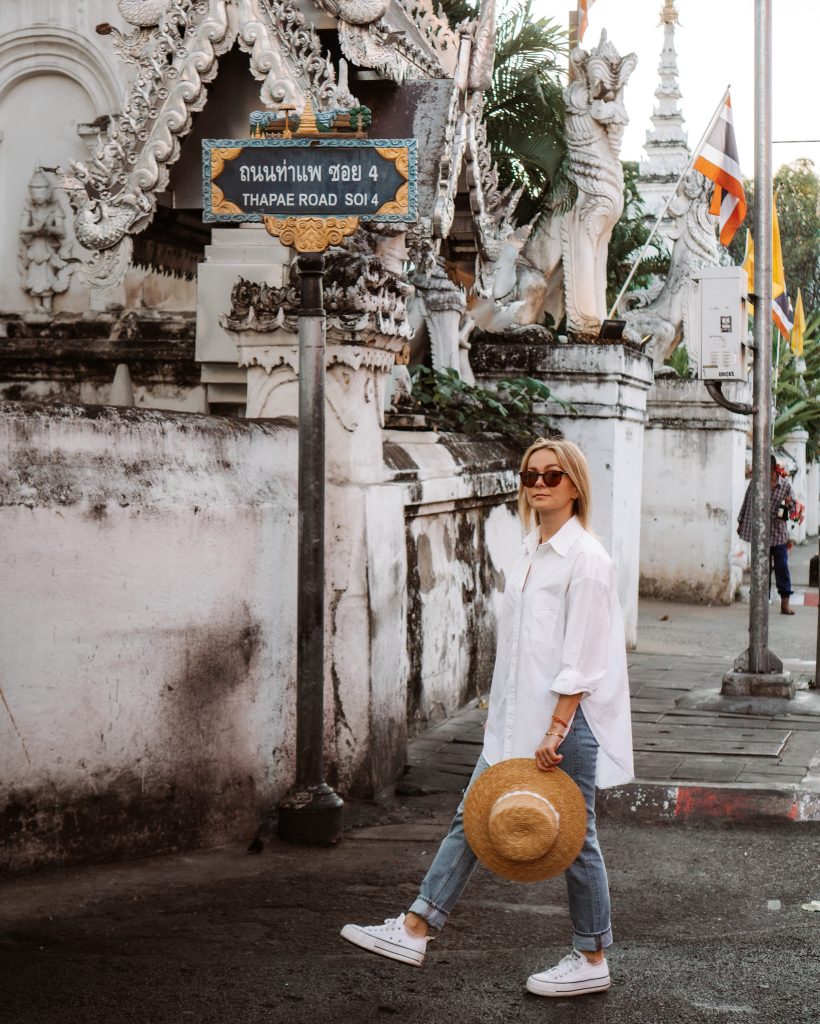 A girl in Chiang Mai, Thailand