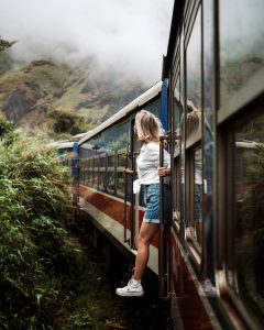 Perfect train in Sri Lanka photo