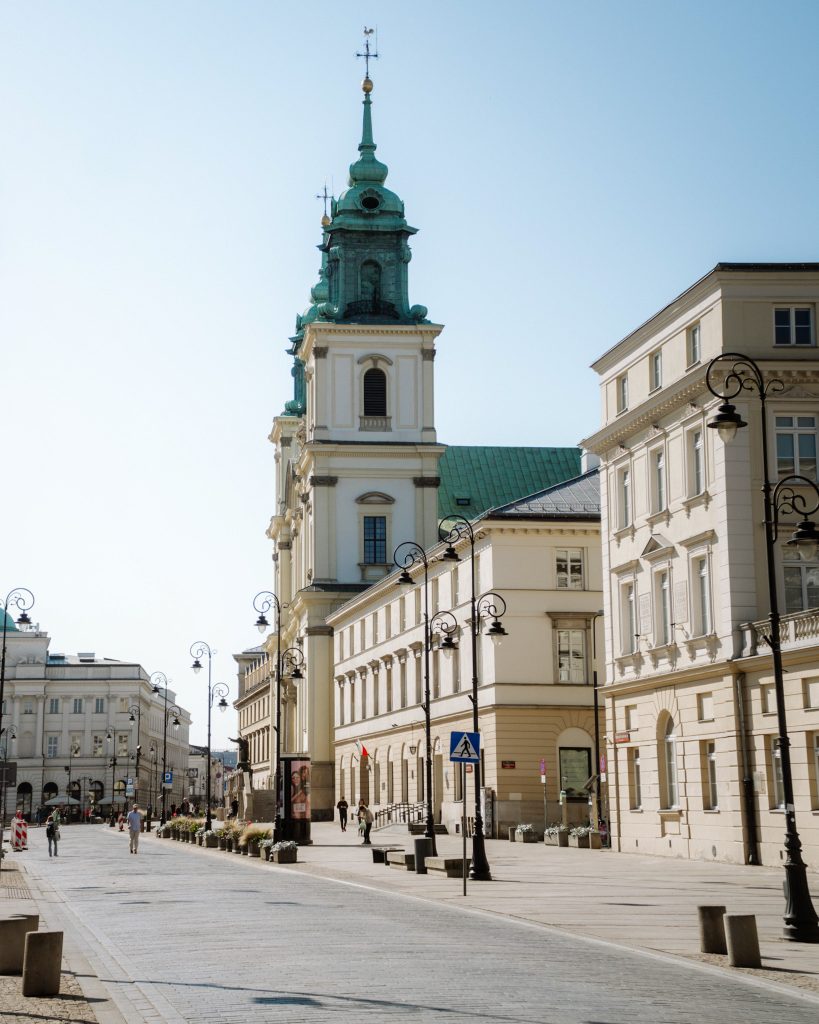 Royal Route in Warsaw, Poland