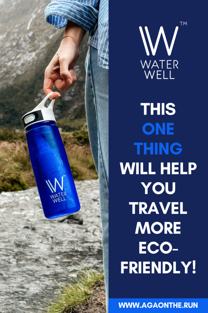 Water Well filter bottle to travel eco-friendly