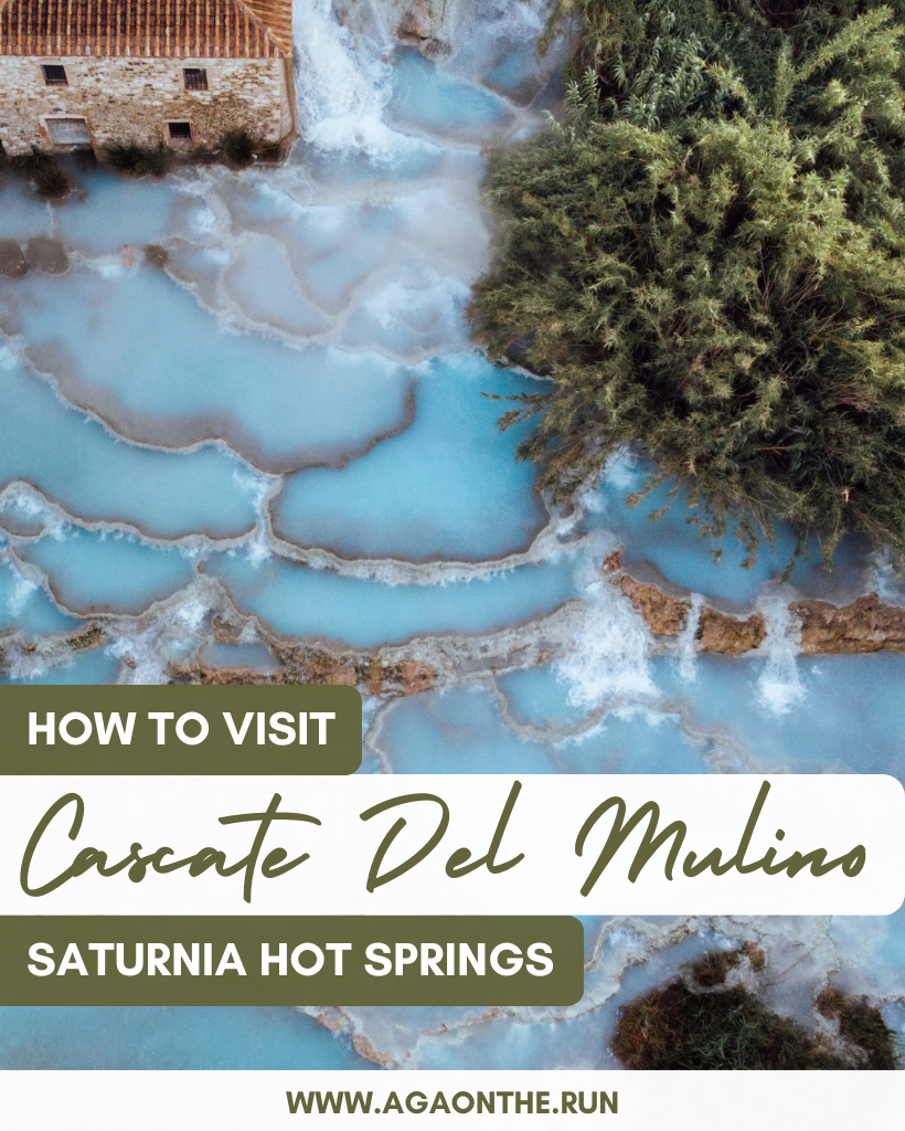 How to visit Cascate del Mulino in Saturnia Pinterest