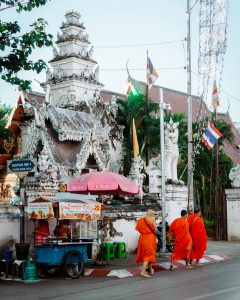 Monks in Chiang Mai, Thailand