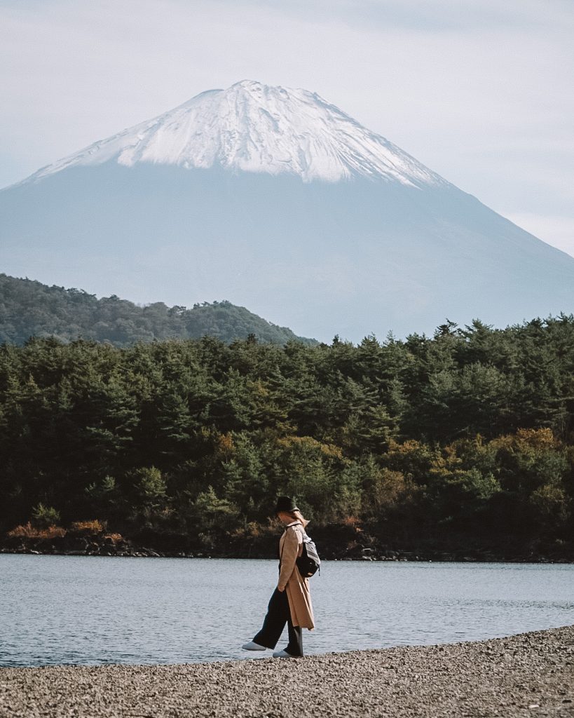 Photo locations of Mount Fuji - Lake Saiko, Japan