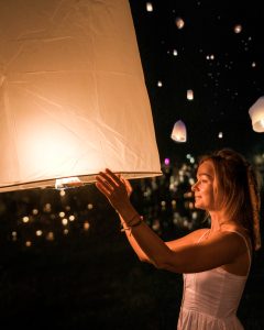 Yi Peng Festival in Chiang Mai, Thailand