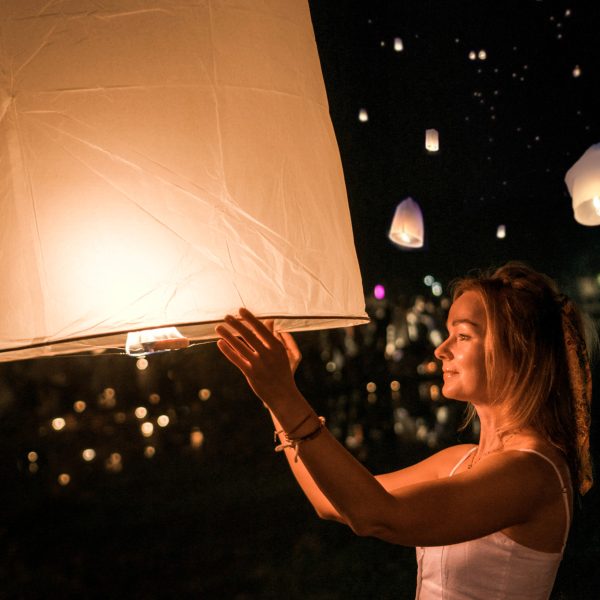 Yi Peng Festival in Chiang Mai, Thailand
