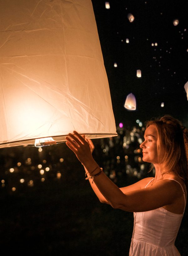 Yi Peng Festival in Chiang Mai, Thailand
