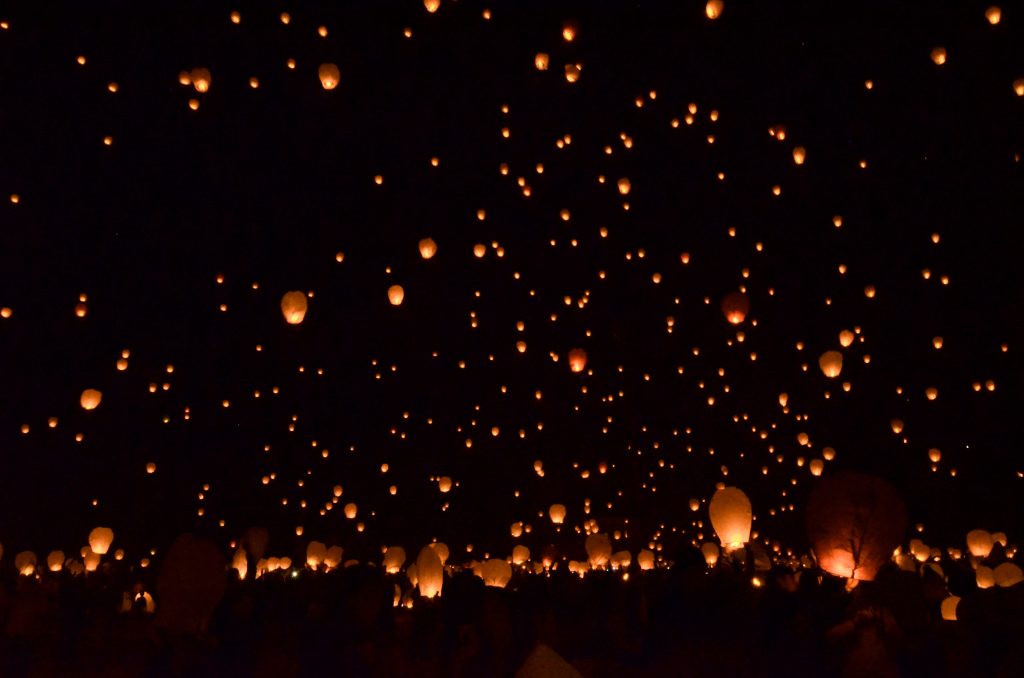 Sky Lantern Festival in Chiang Mai
