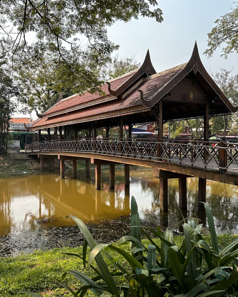 A bridge in Siem Reap