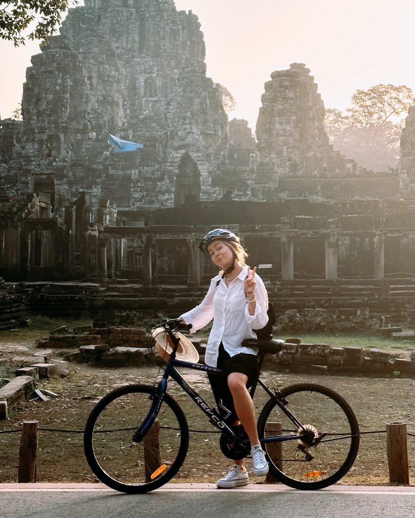 Cycling in Siem Reap