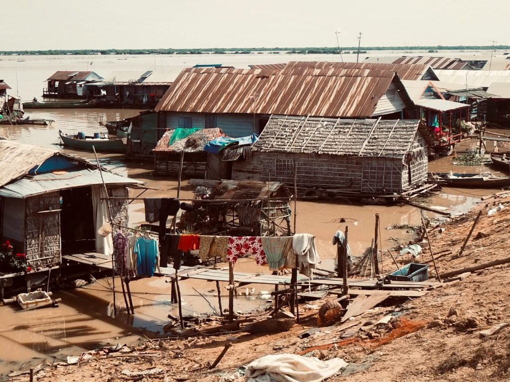 Floating villages in Siem Reap