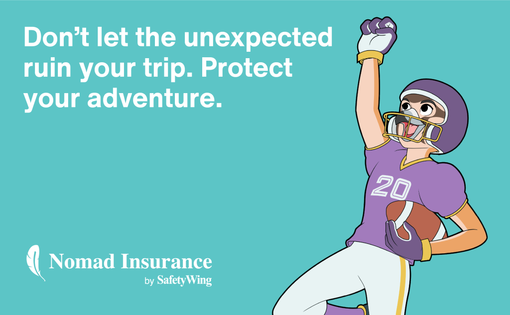 Banner for Nomad Insurance by SafetyWing