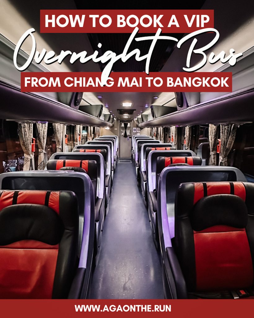 Overnight Super VIP bus from Chiang Mai to Bangkok Pinterest