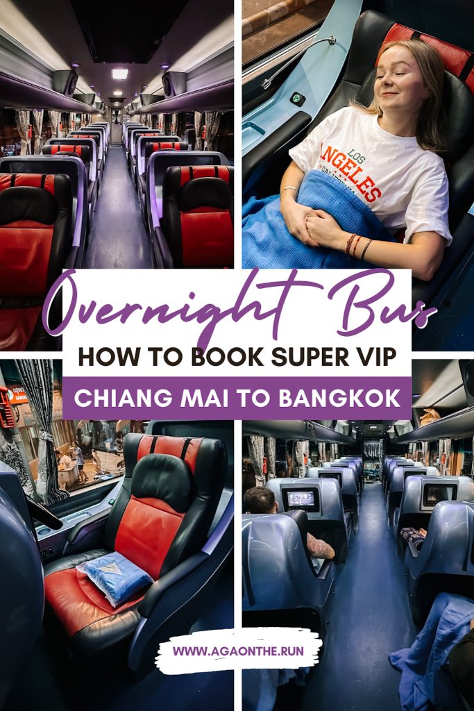 How to book an overnight super bus from Chiang Mai to Bangkok