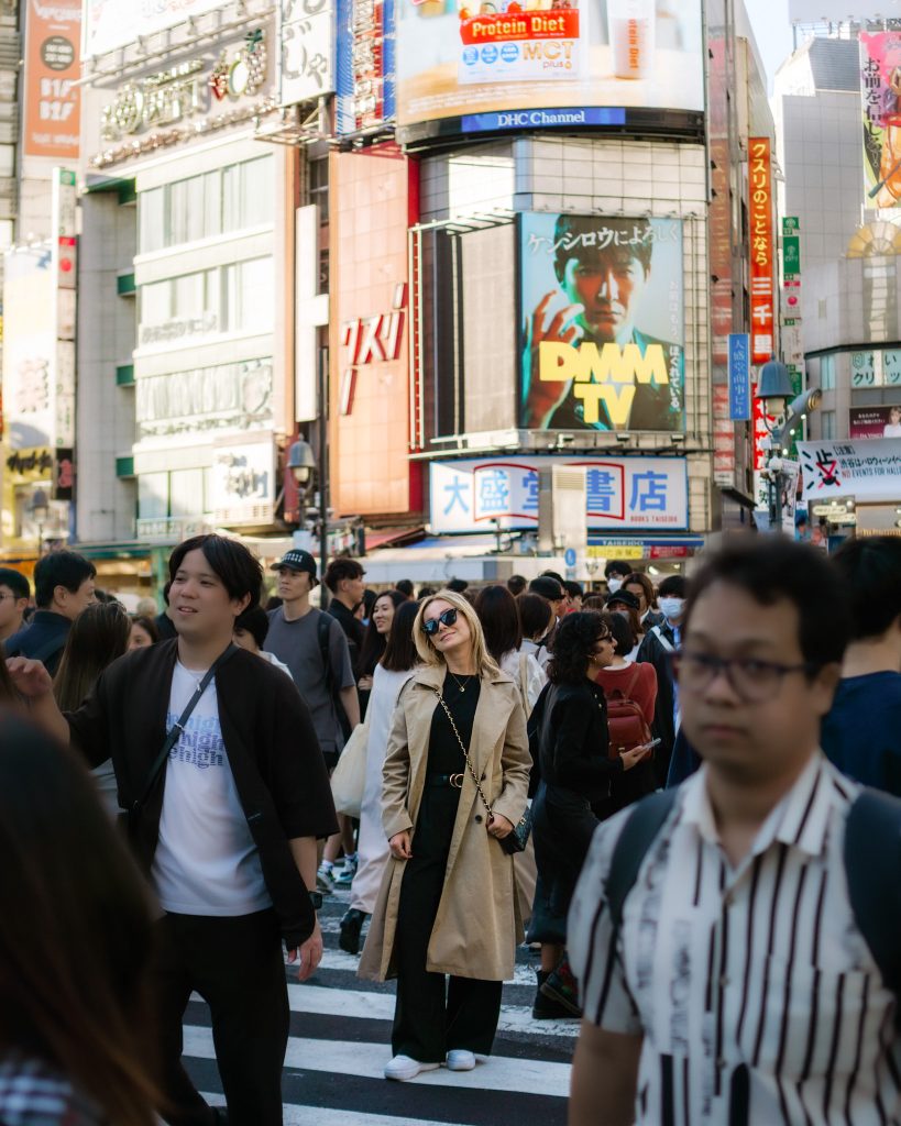 Shibuya Scramble Crossing in Tokyo, Japan