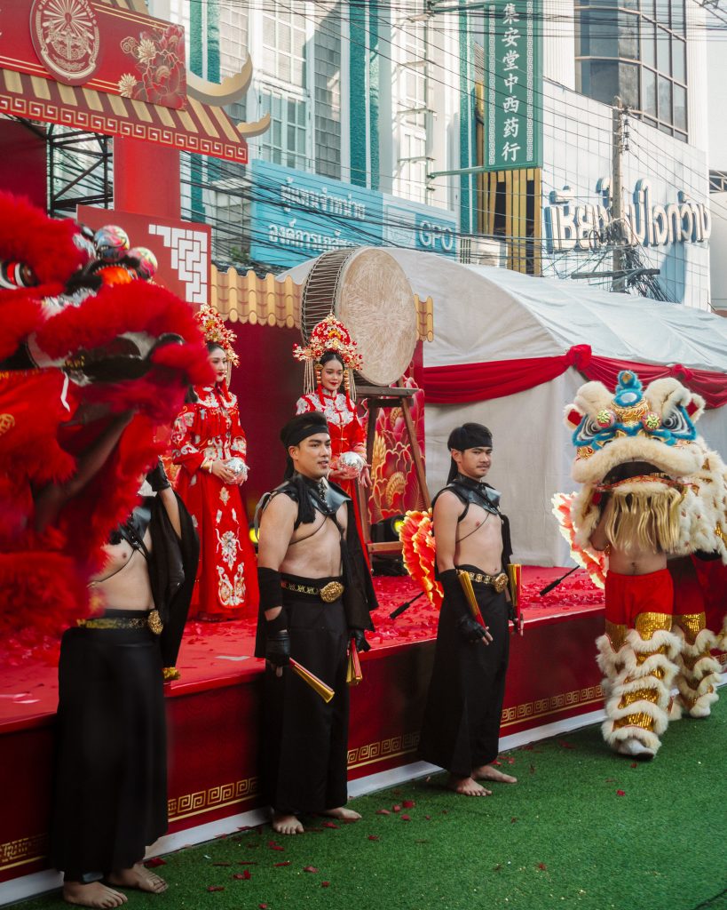 Warorot Market during Lunar New Year celebrations in Chiang Mai