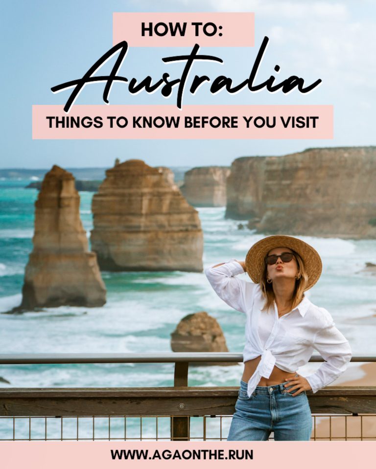 How to: Australia - useful things to know before you visit - Aga on the run