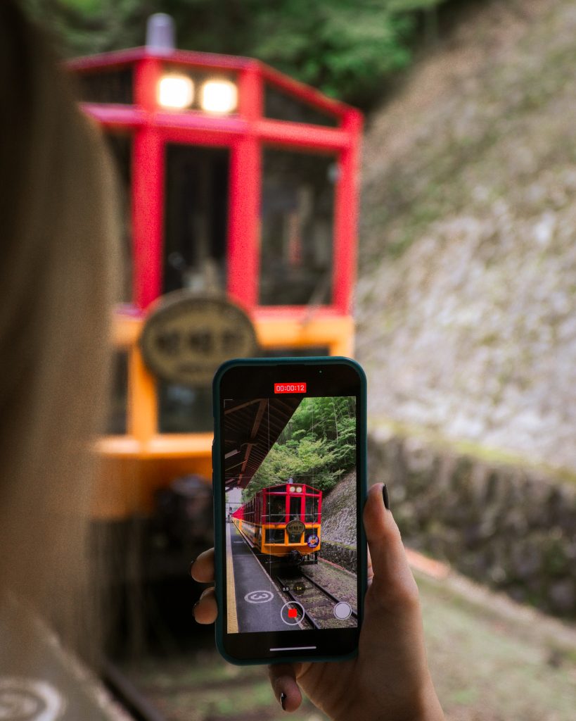 Sagano Romantic Train In Kyoto