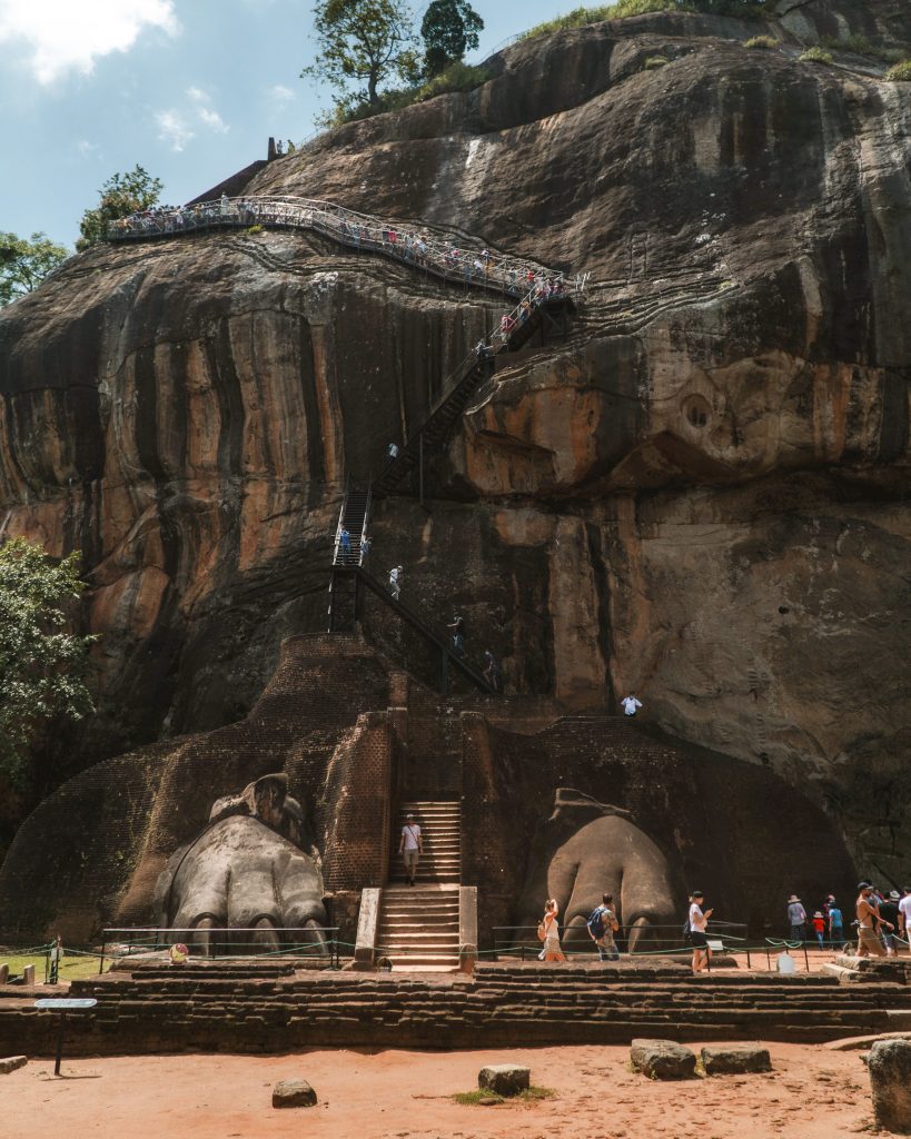 Lion Rock in Sigiriya