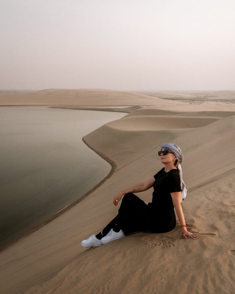 A photo of the Inland Sea in Qatar