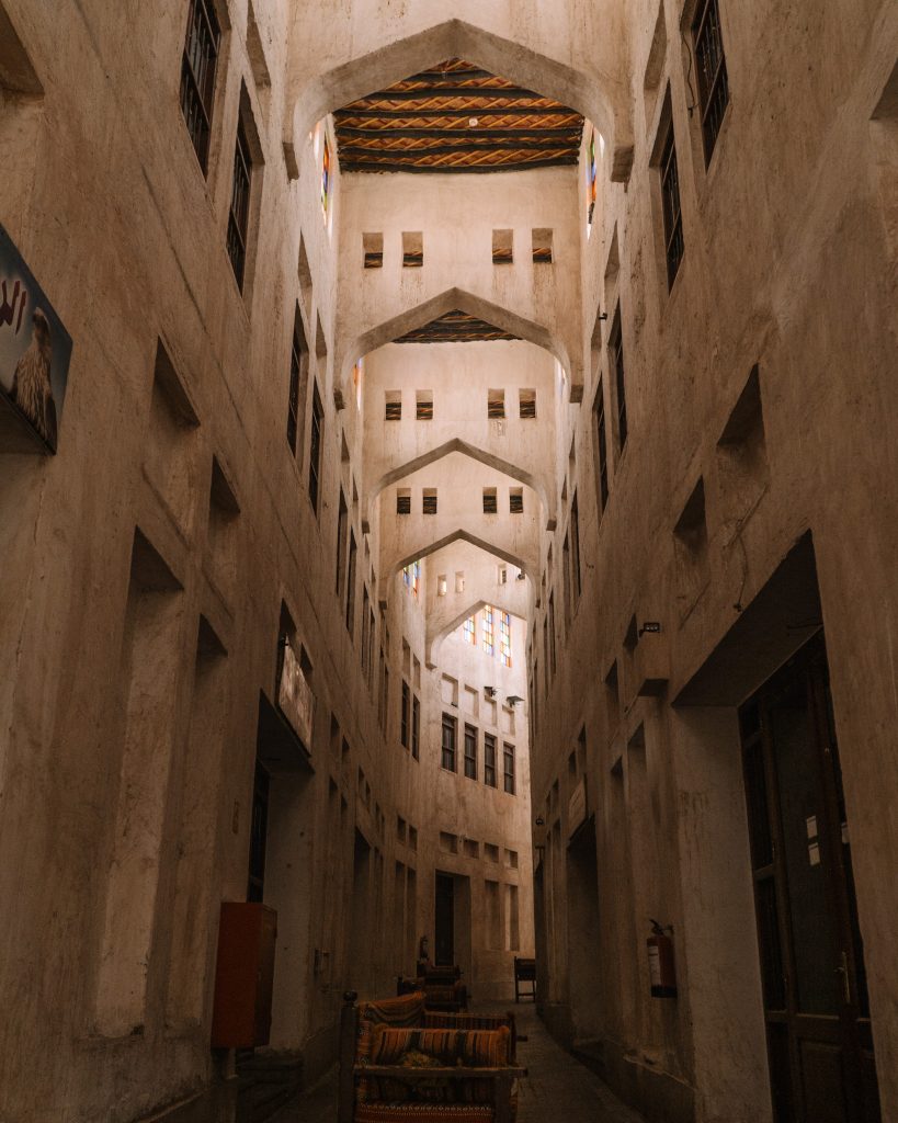 Inside of the Souq in Doha, Qatar