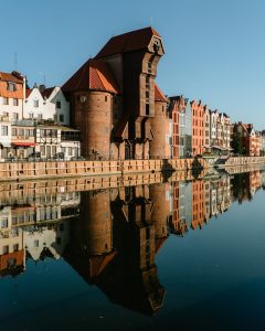 Crane (Zuraw) in Gdansk, Poland