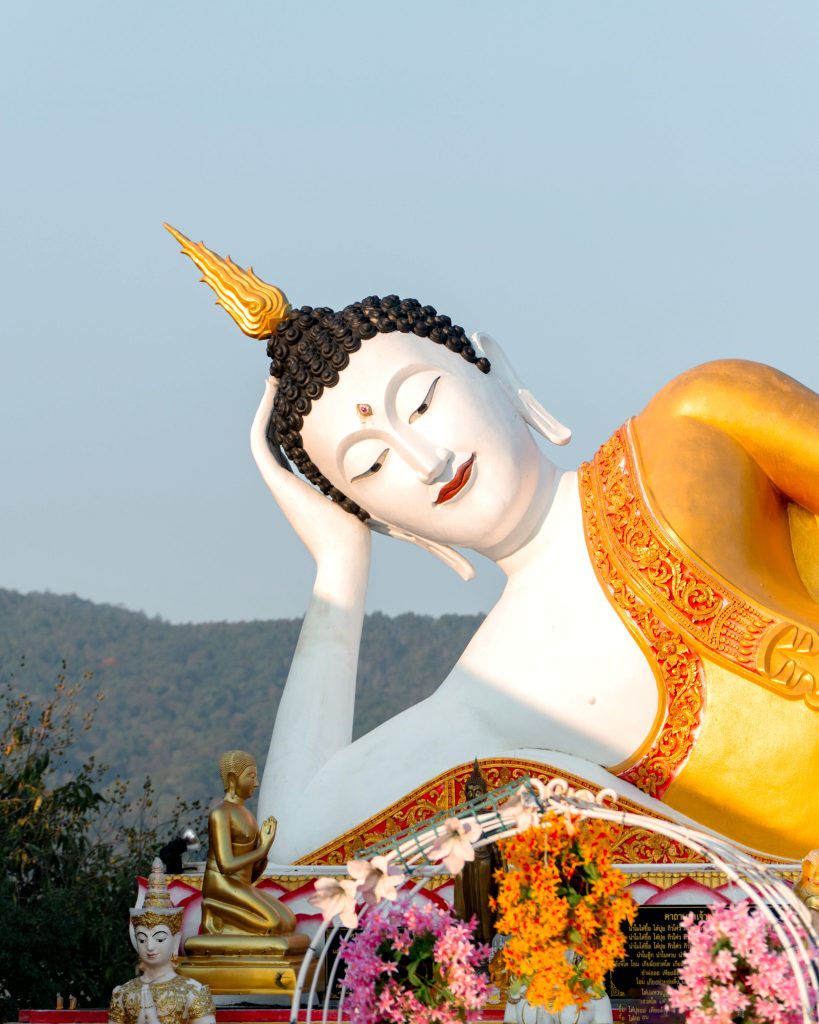 Reclining Buddha in Doi Kha, Chiang Mai