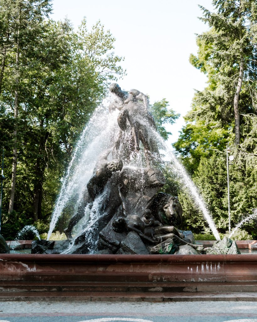 Deluge Fountain in Bydgoszcz