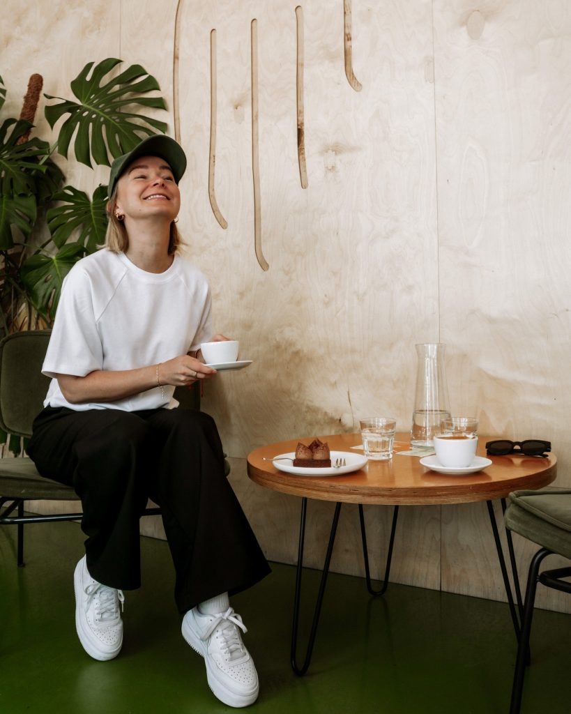Parzymy Tutaj coffee shop inside