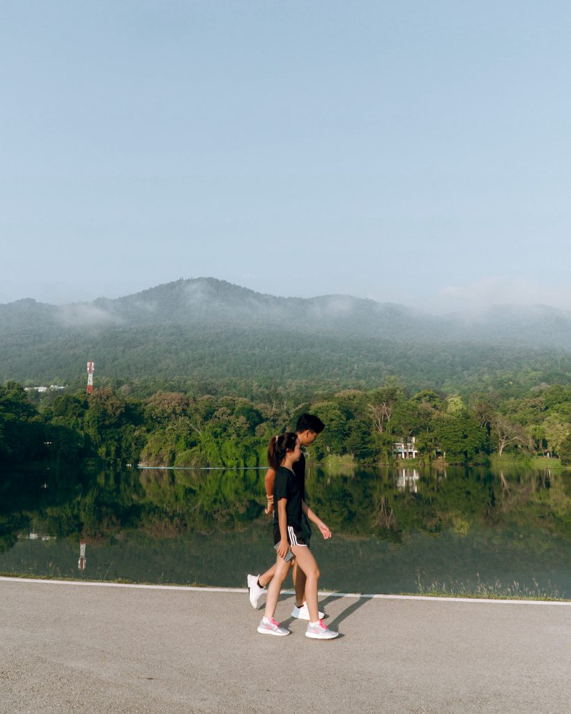 Running Lake in Chiang Mai, Thailand