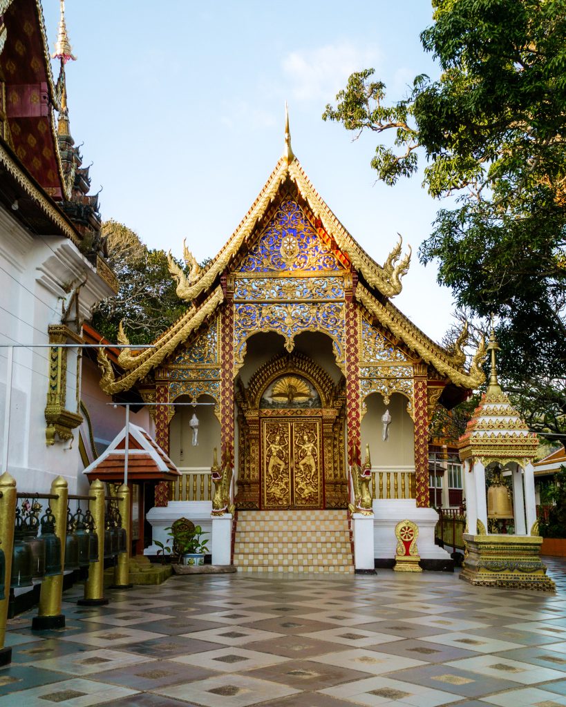 Wat Phra That in Doi Suthep, Chiang Mai, Thailand