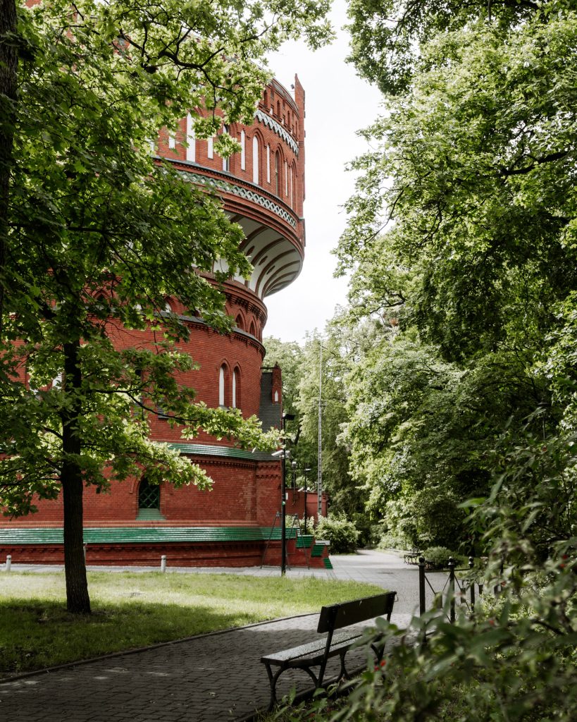 A photo of the Water Tower in Bydgoszcz