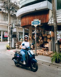 Thai motorcycle driving licence in Chiang Mai