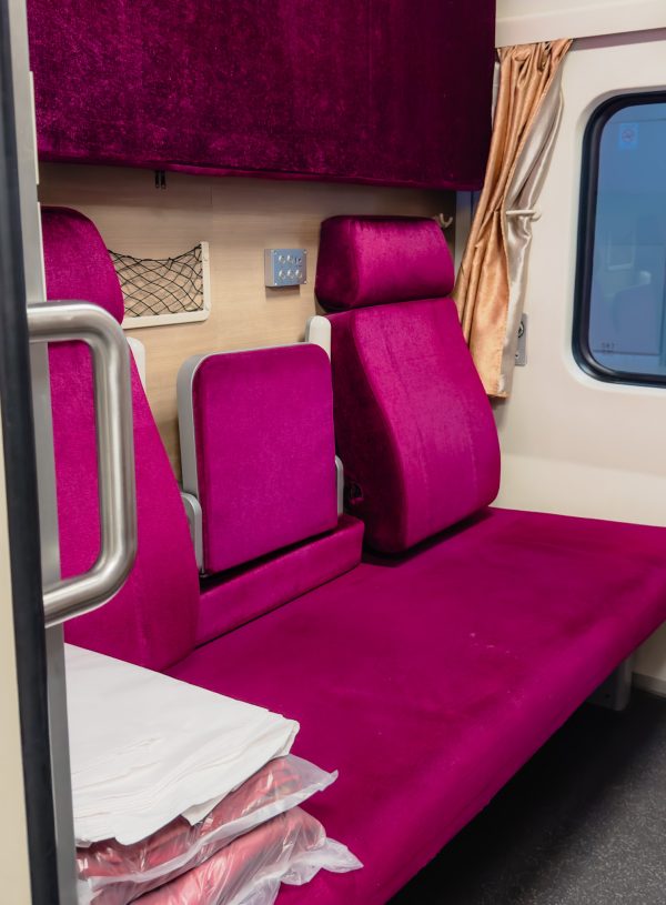 First class on special sleeper train from Bangkok to Chiang Mai