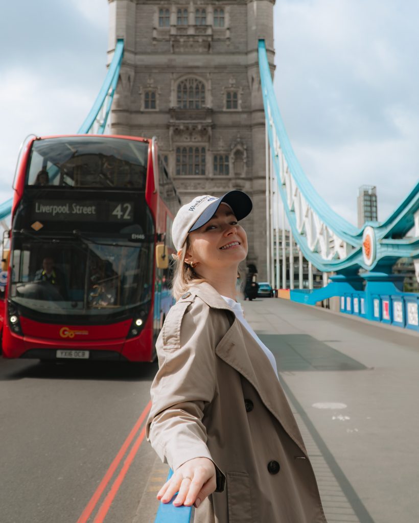 Aga on Tower Bridge, London