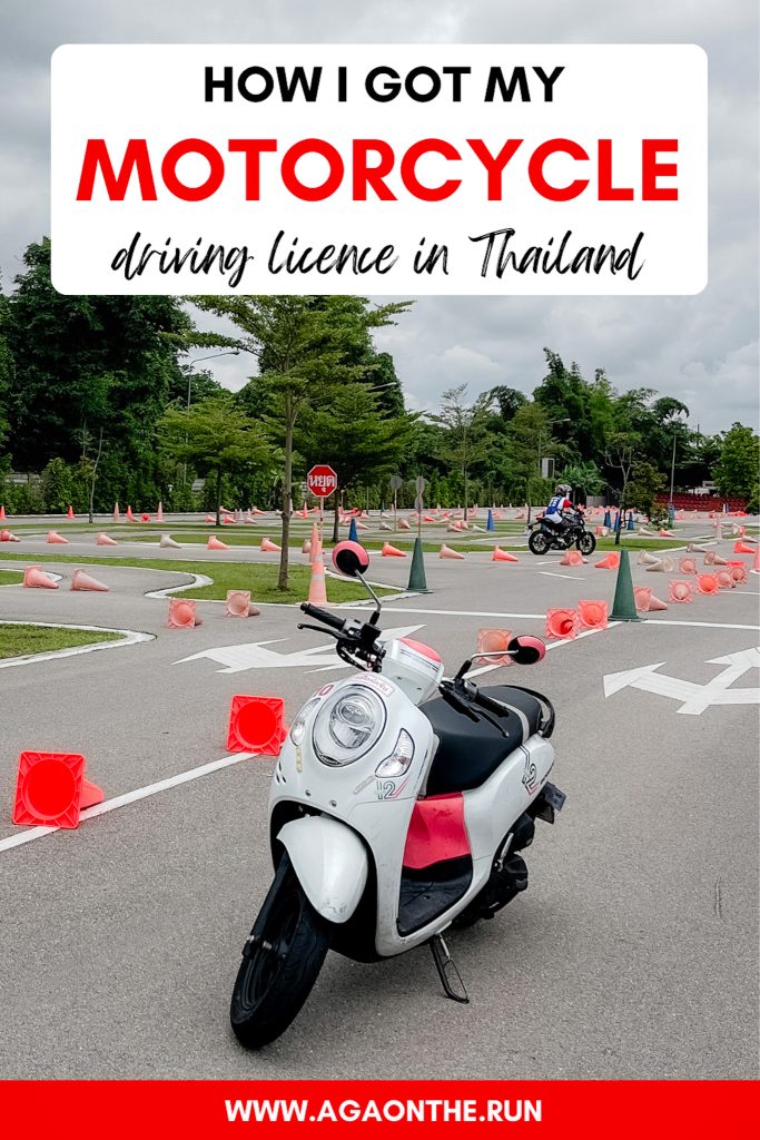 How I got my Thai motorcycle driving licence Pin