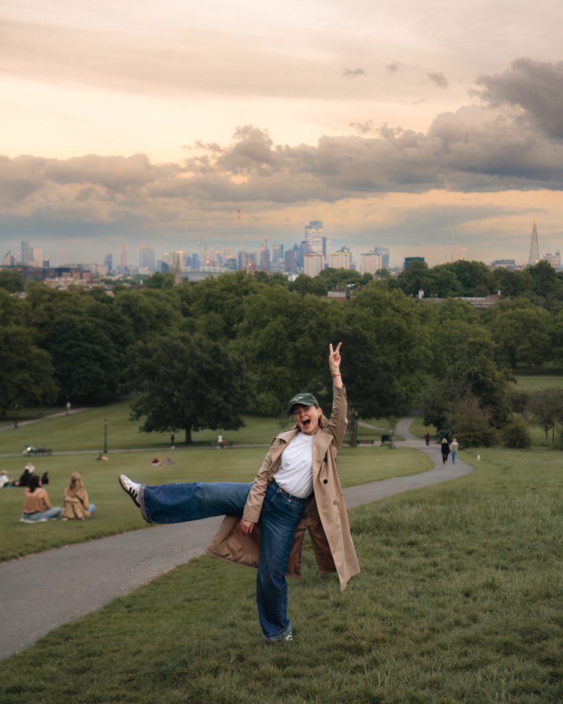 Sunset at Primrose Hill