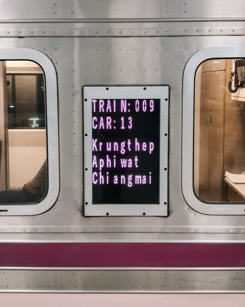 Sleeper train no 9 Thailand