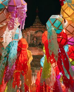 Yi Peng festival in Chiang Mai