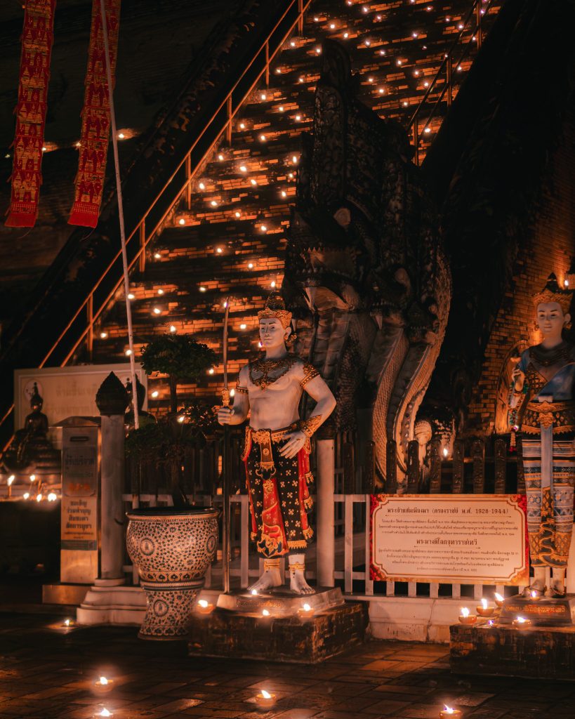 Yi Peng Festival at Wat Chedi Luang