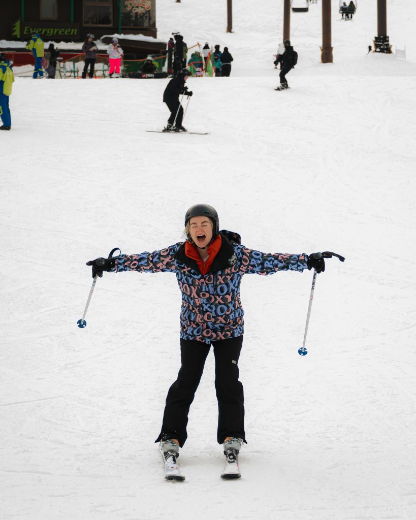 Aga skiing in Hakuba
