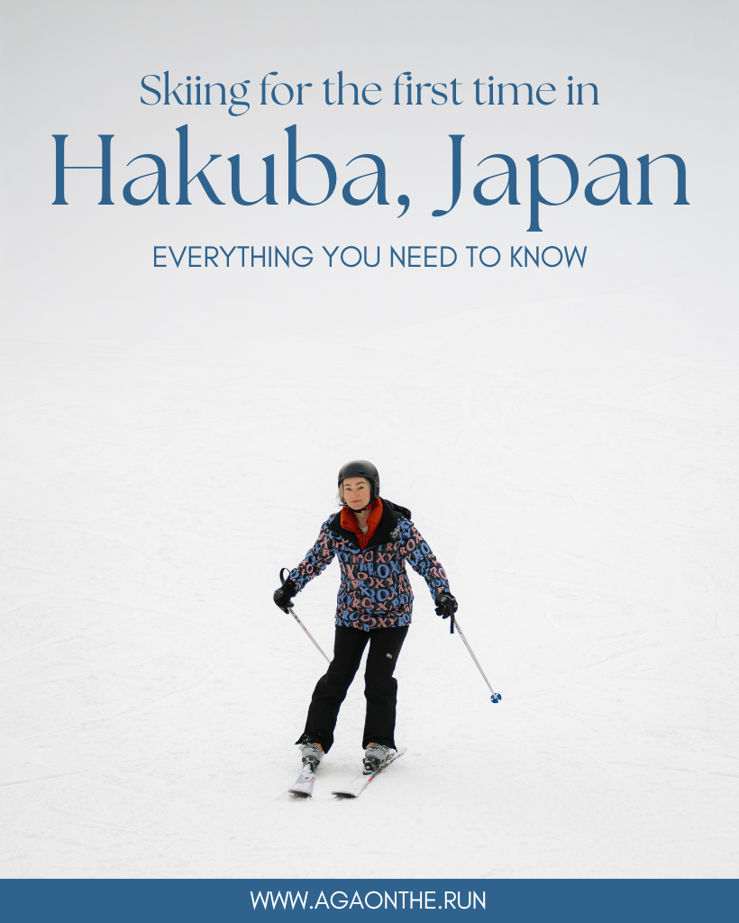 Skiing for the first time in Hakuba Japan Pinterest