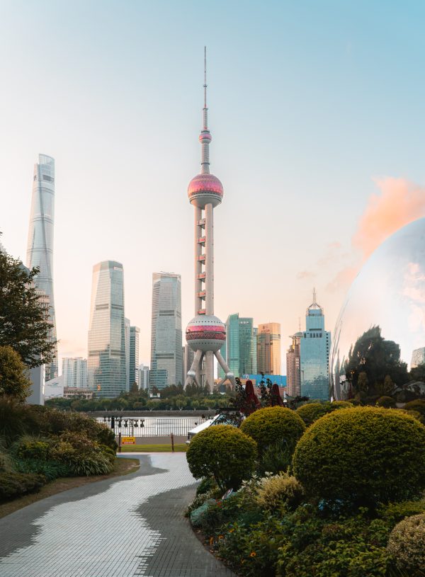 Perfect morning in Shanghai