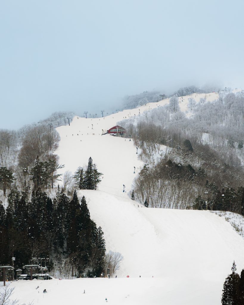 Slopes in Hakuba, Japan