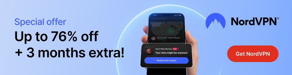 NordVPN banner