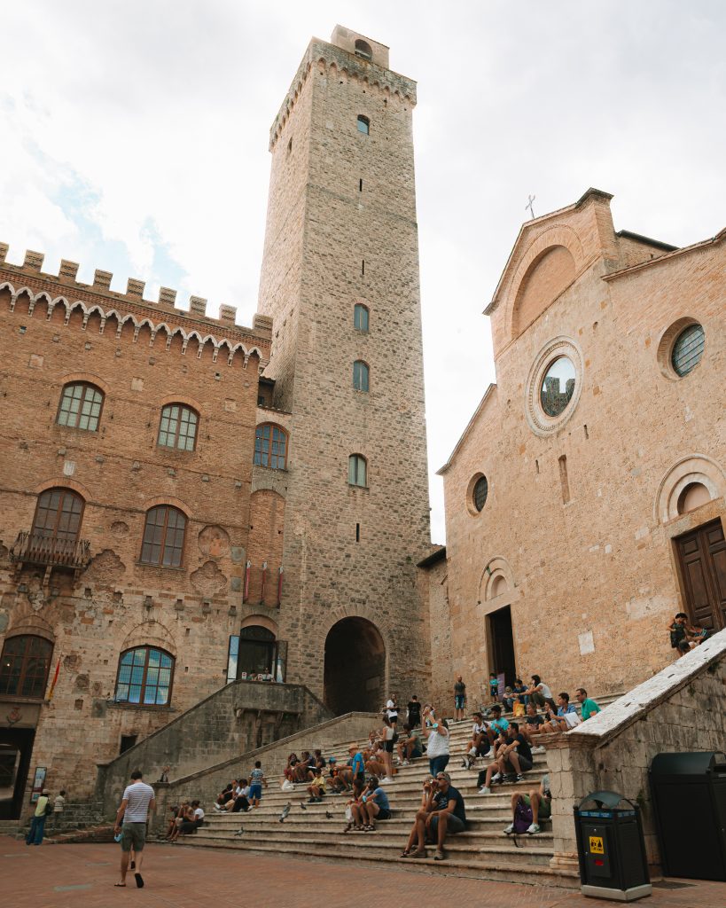 Tower in San Gimignano, Tuscany