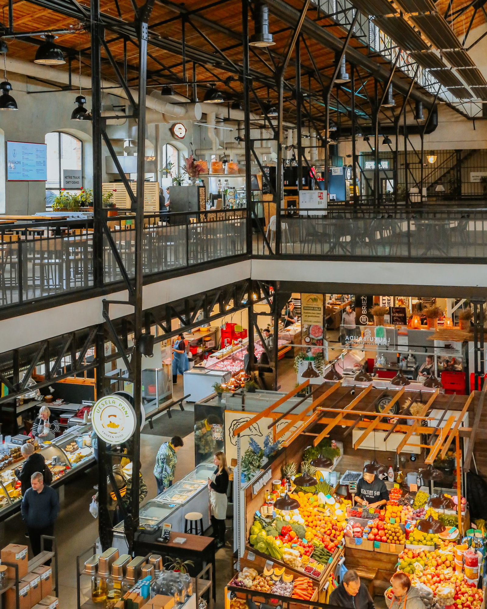 Photo of an Agenskalns Market in Riga