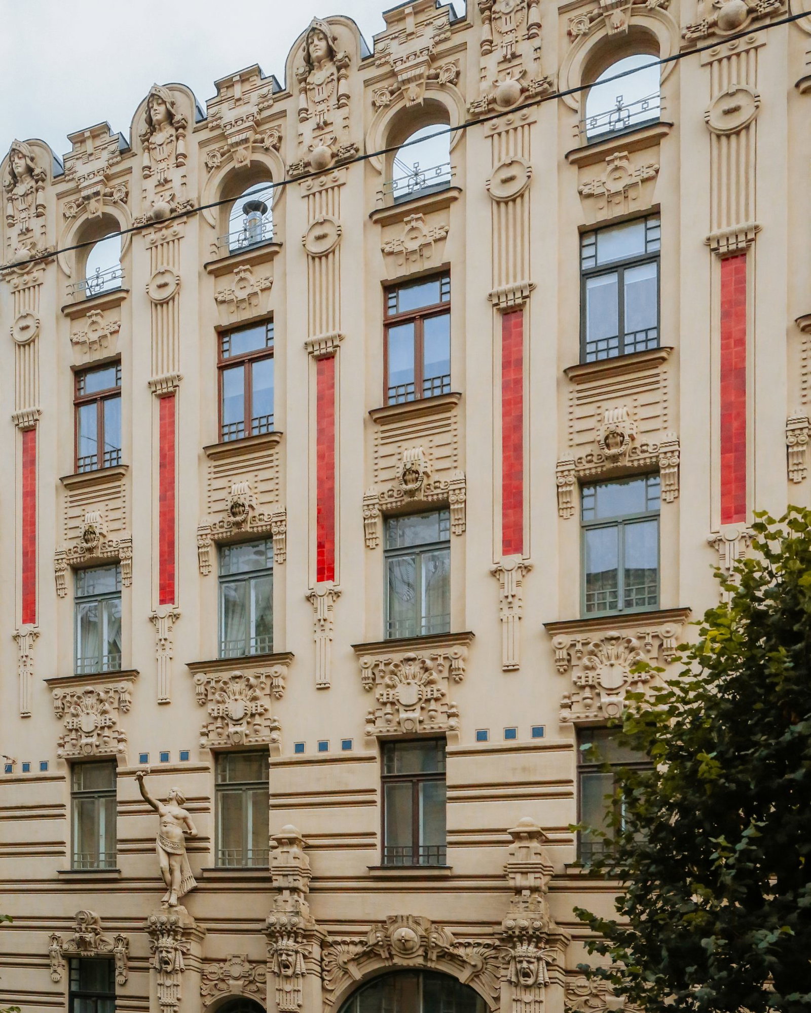 Art Nouveau Street in Riga