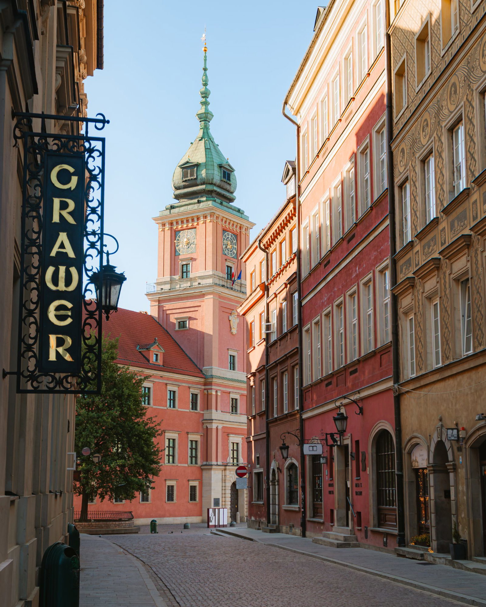 Old Town in Warsaw by Aga