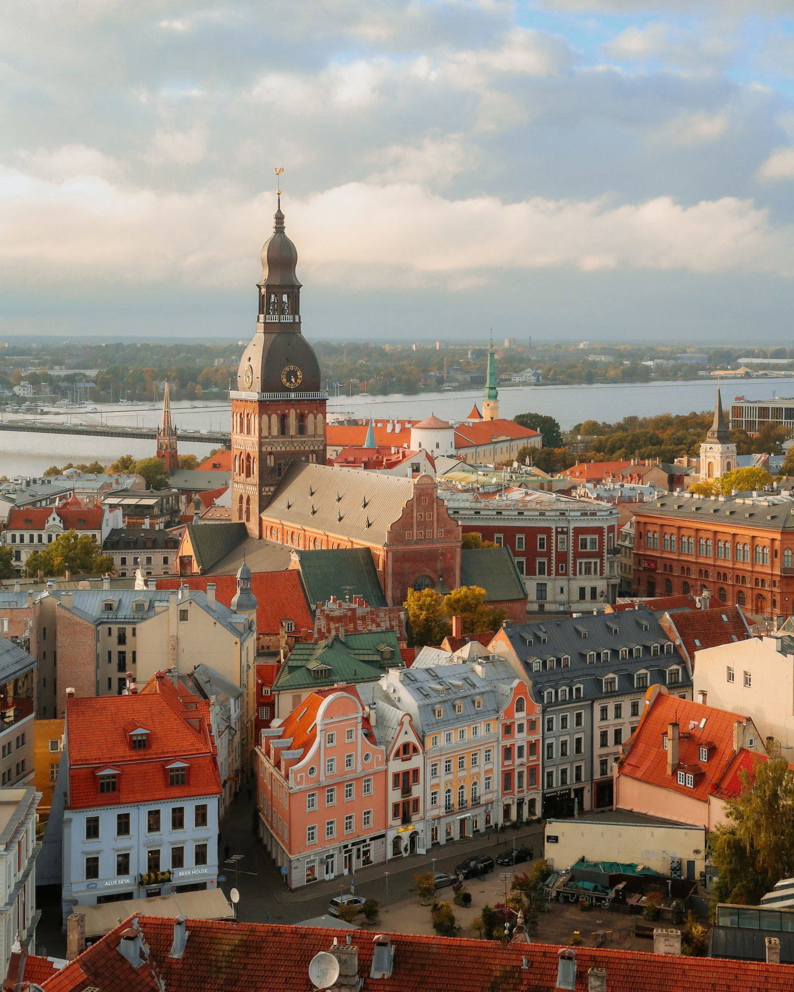 Riga from above